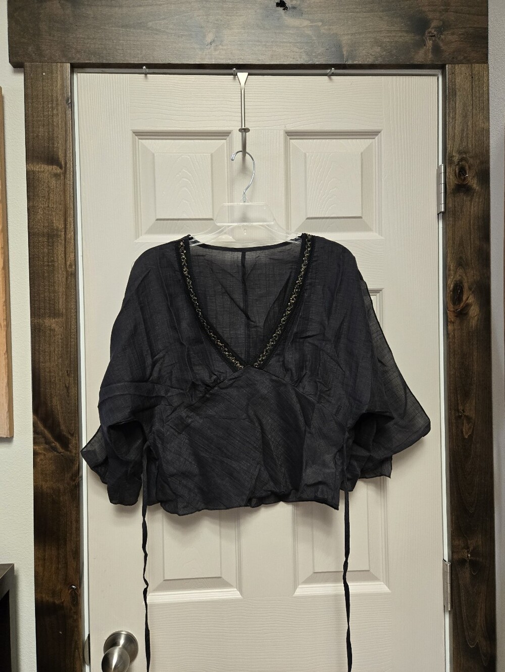 Shein Tie Back Blouse